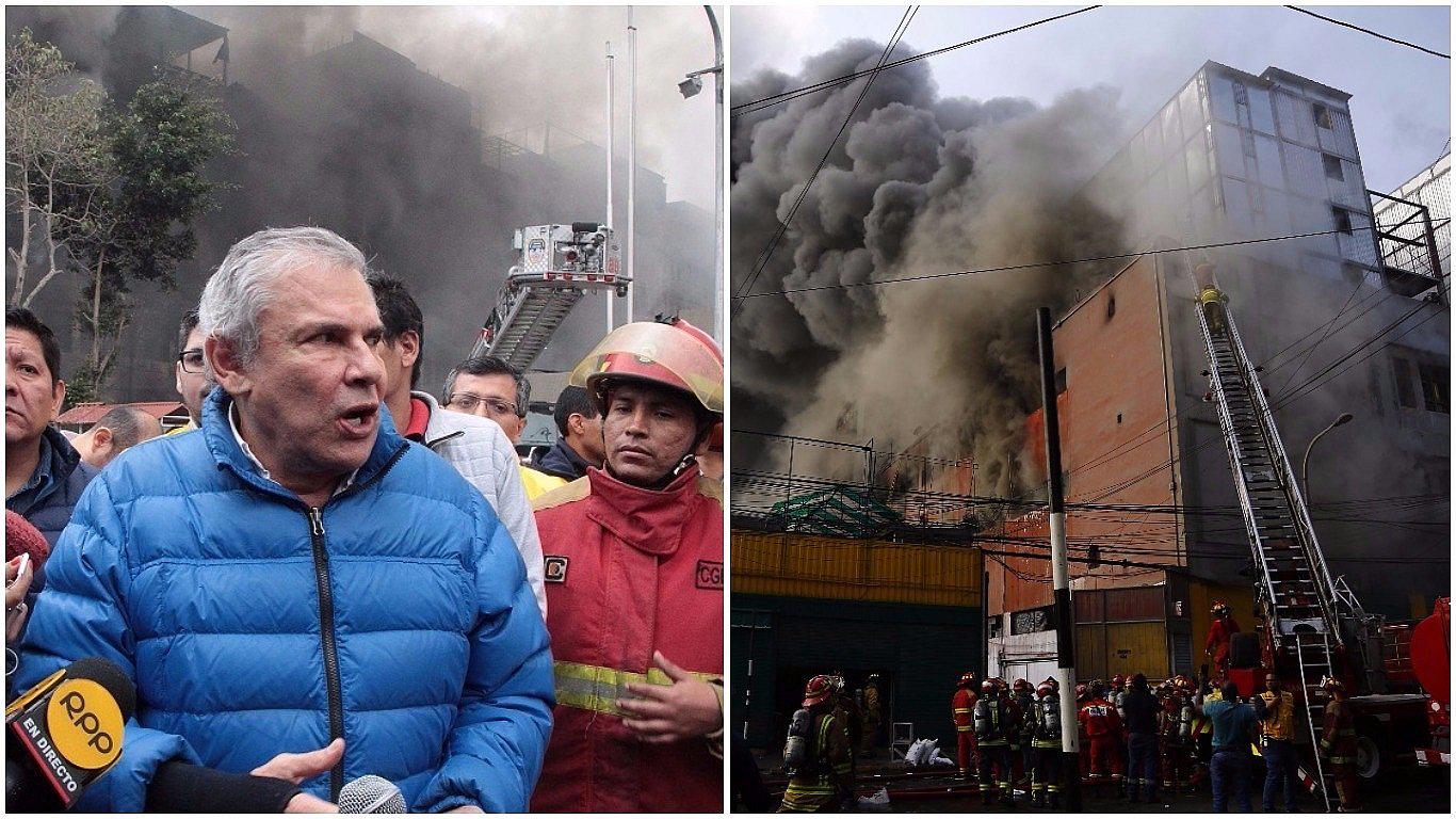 Incendio en Las Malvinas: Comisión de Trabajo cita a Luis Castañeda