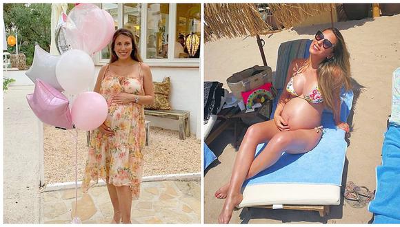 Delly Madrid celebró el baby shower de sus mellizas y revela sus nombres (FOTOS)