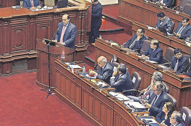 Categórico: todas las bancadas dieron su confianza a gabinete Zavala