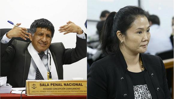Juez Concepción Carhuancho rechaza recusación para apartarse de caso Keiko Fujimori