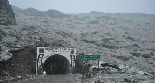 ​Huaraz: Un muerto y un herido deja asalto en túnel de Cahuish