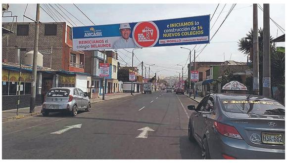 GRA llena calles de carteles pese a prohibición de publicidad estatal por comicios 