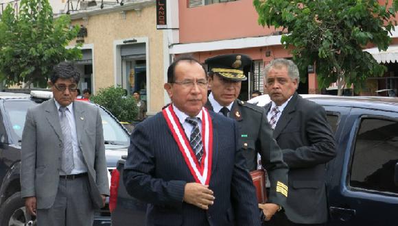 Presidente del Poder Judicial visitó juzgado de Arequipa