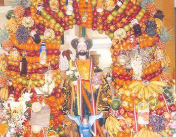 San Isidro Labrador en su ingreso triunfal