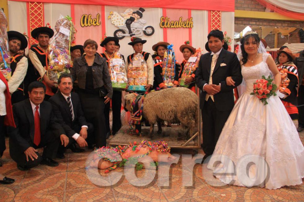 La palpa en las bodas típicas de Huancayo (FOTOS)