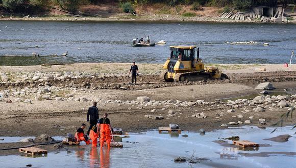 Polonia: La sequía desvela un tesoro arqueológico del río Vístula (VIDEO)