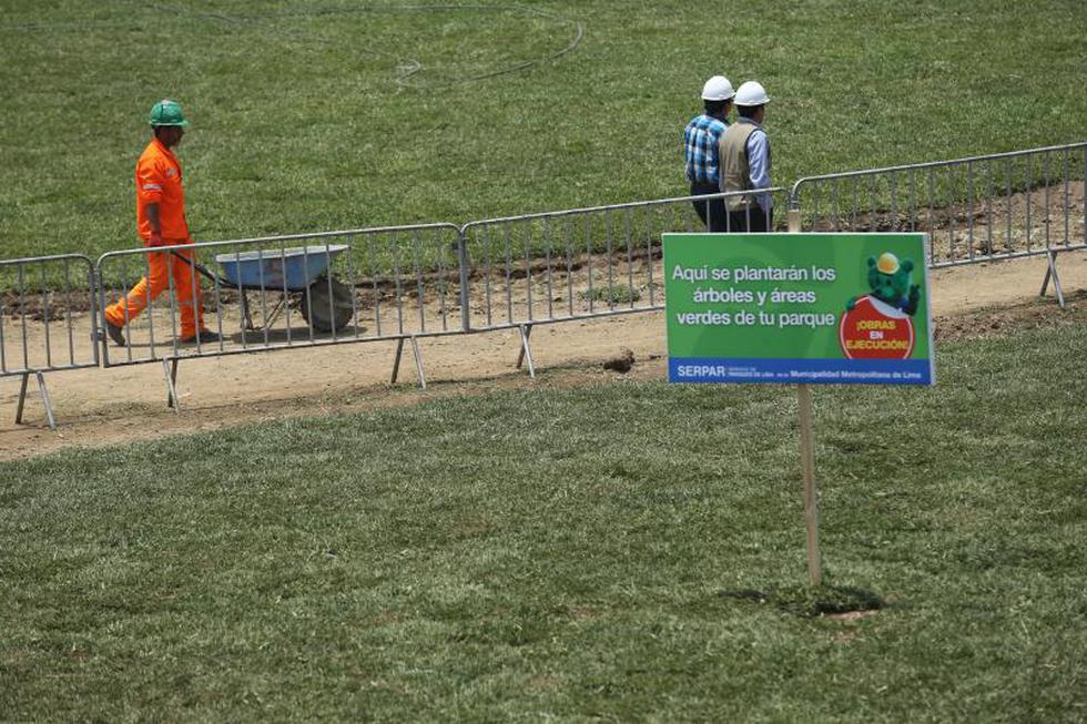 Parque del Migrante avanza a paso muy lento (FOTOS)