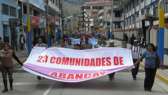 Abancay: Pobladores piden administración directa en obra de agua y saneamiento rural para 23 comunidades