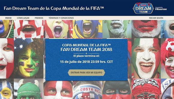 FIFA lanza encuesta para elegir a los 11 integrantes del equipo ideal de Rusia 2018