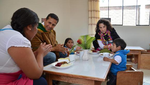 Humala pone en marcha Centro Infantil Cuna Más en Acraquia