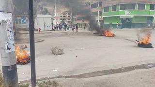 Huancavelica: Sin acuerdos, yaulinos llegan al segundo día de protesta