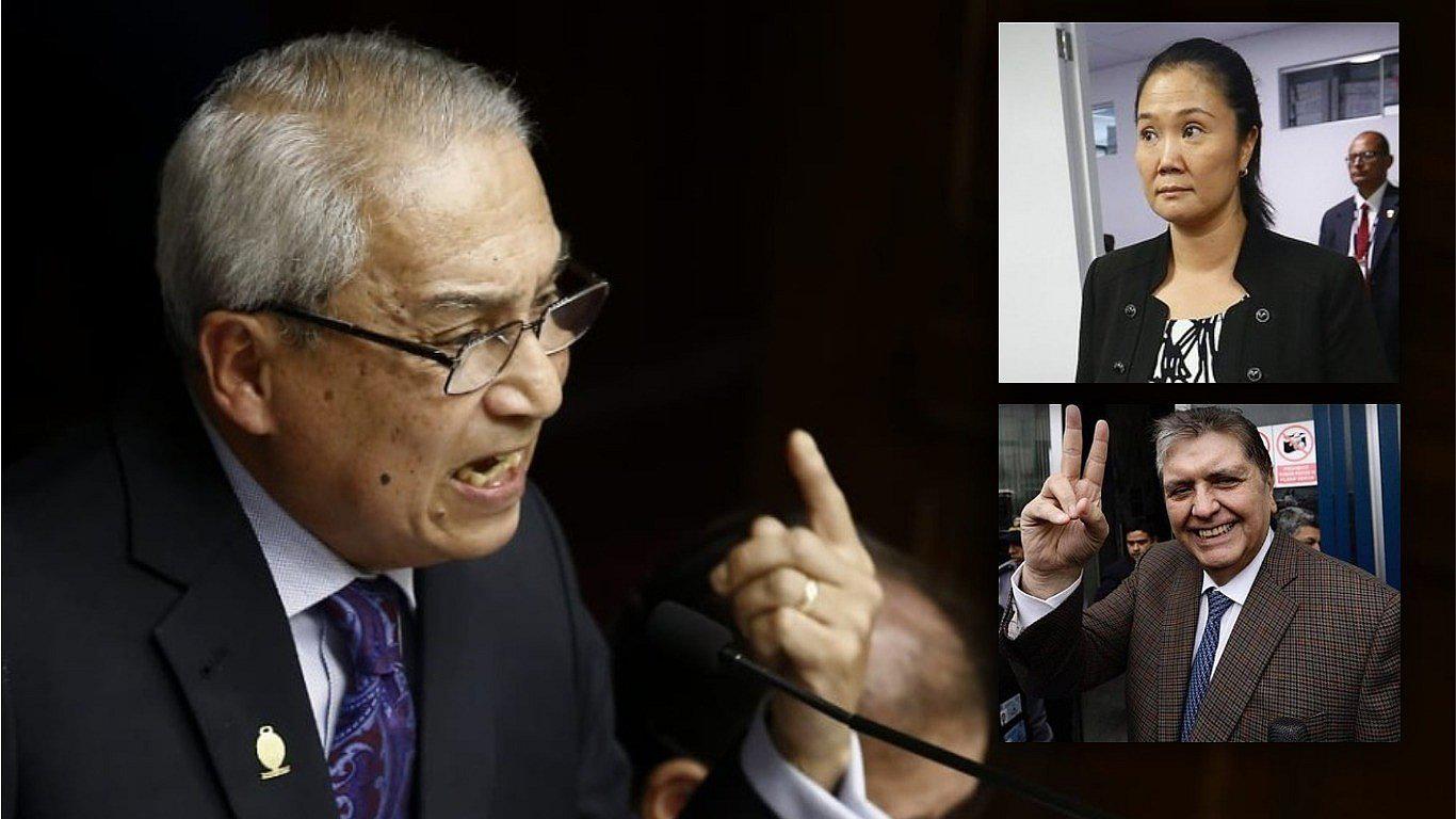 Pedro Chávarry cuestionó trabajo de fiscales contra Alan García y Keiko Fujimori (VIDEO)