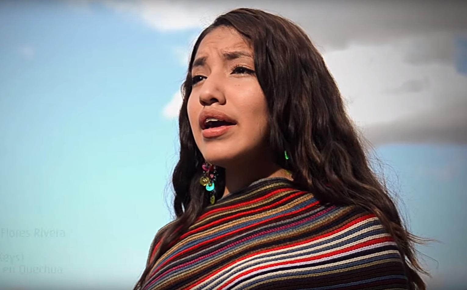 Renata Flores lanza su nuevo hit, "Falling" de Alicia Keys en versión quechua