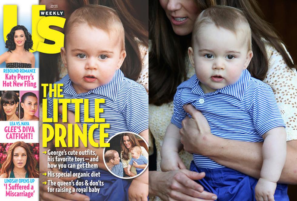 Controversia por Photoshop al príncipe George, hijo de Kate Middleton