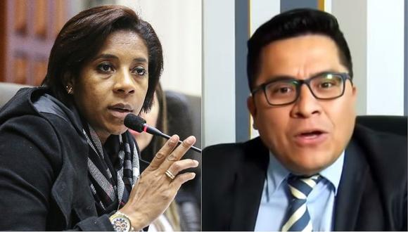 Leyla Chihuán responde con fuerte calificativo al hijo del pastor Alberto Santana
