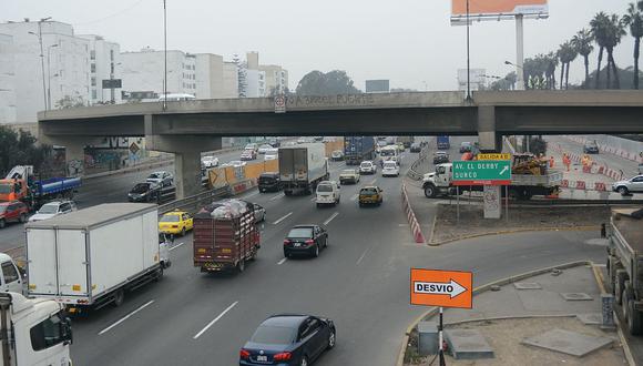 Lima anuncia restricción vehicular por obras del intercambio vial El Derby