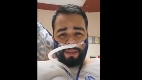 Sergio había regresado a trabajar al Hospital Ángeles Cuauhtémoc a mediados de septiembre para combatir la pandemia que había visto asolar a su familia. (Foto: Captura de YouTube)