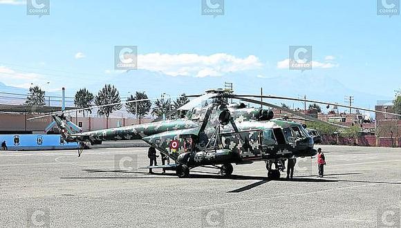 PNP de Arequipa pide flota de helicópteros para responder emergencias