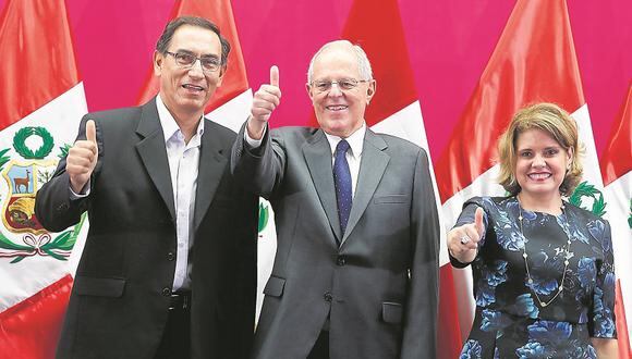 PPK confirma a Martín Vizcarra y Meche Aráoz en la vicepresidencia
