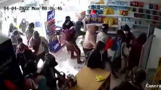 Dos minimarkets fueron saqueados por manifestantes en Ica (VIDEO)