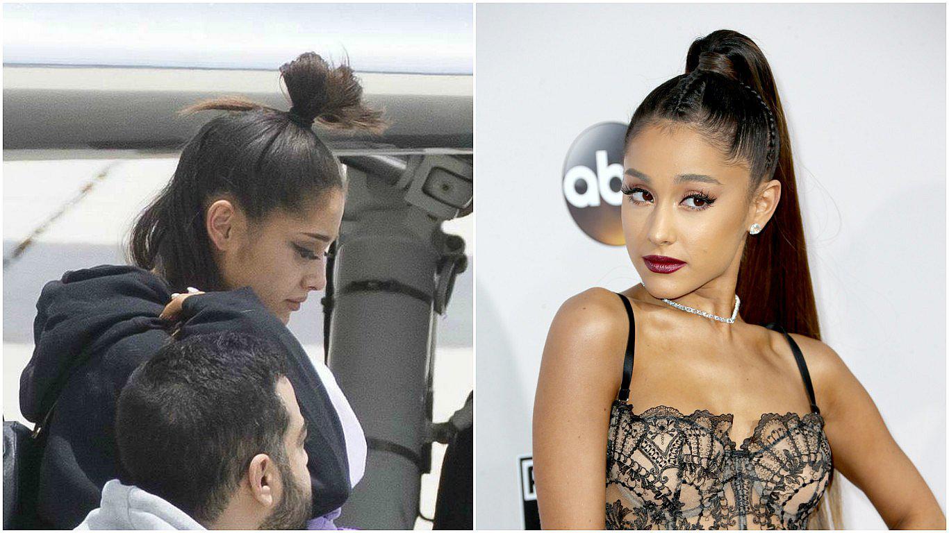 ​Ariana Grande luce "devastada" en su regreso a Estados Unidos tras el atentado (FOTOS)