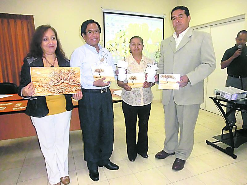 Concurso de pintura a base de Huarango