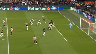 Primera asistencia de Marcos López con Feyenoord: ayuda en la goleada por Europa League (VIDEO)