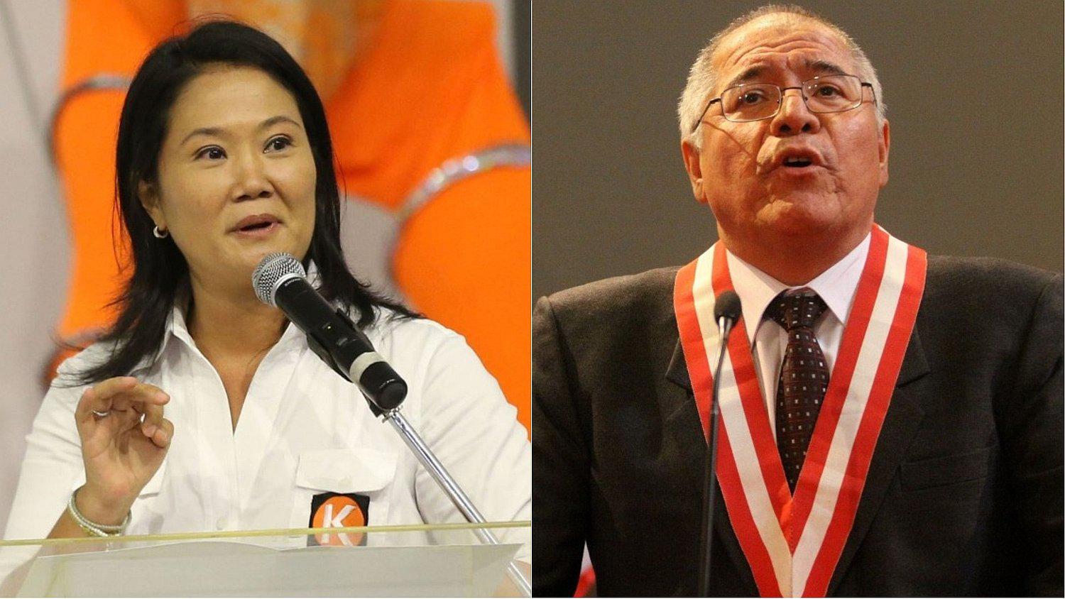 César San Martín admite pedido de Keiko Fujimori y se inhibe en "Caso Coctéles"