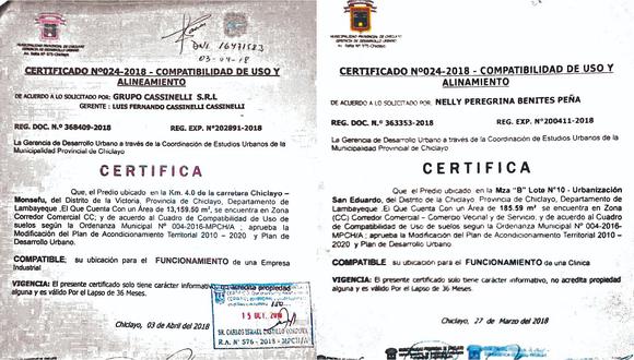 Duplican certificado para favorecer a empresa industrial
