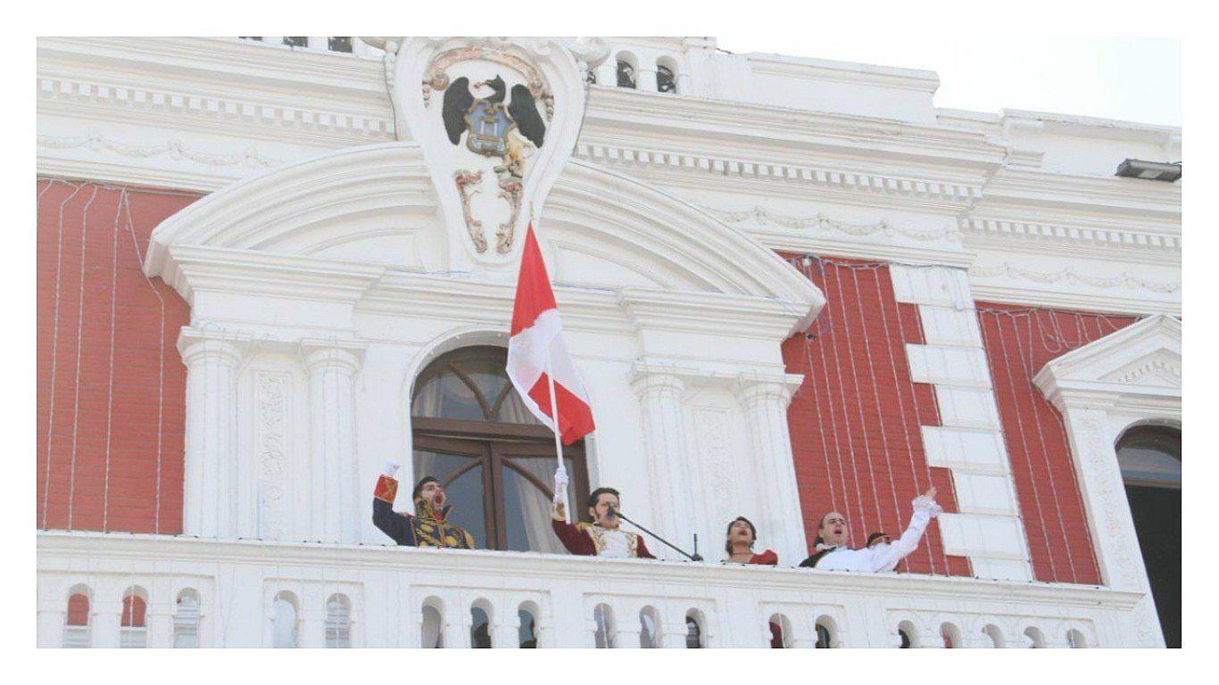 Anuncian embanderamiento de viviendas por la Independencia de Trujillo 