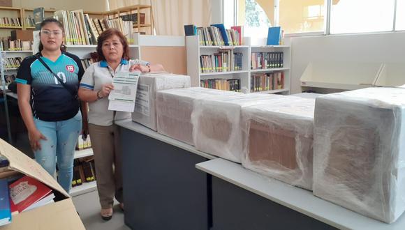 Un total de 271 libros fueron donados a la Biblioteca de Sullana