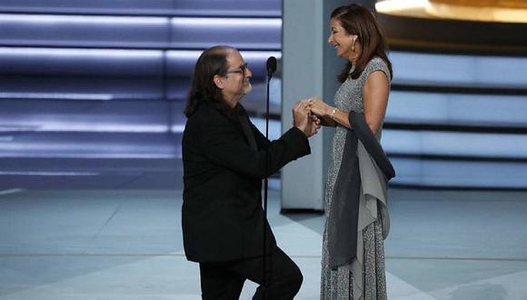 Emotiva propuesta de matrimonio sorprendió durante los premios Emmy 2018 (VIDEO)