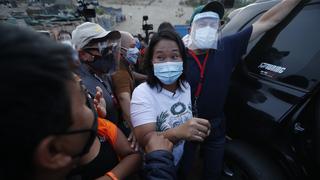 Keiko Fujimori sobre Castillo: “Espero que se recupere pronto”