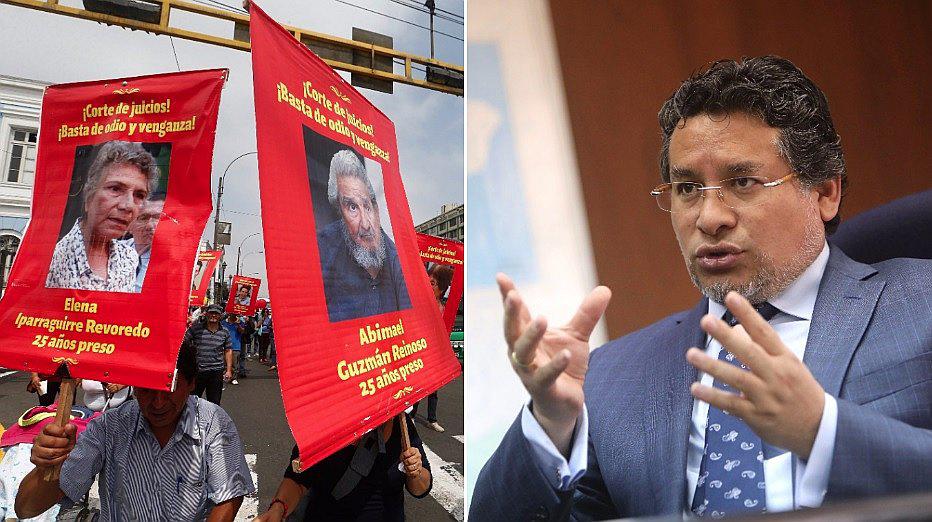 Rubén Vargas: “Para la Fiscalía, el activismo del Movadef no es apología”