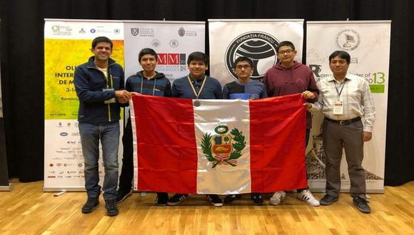 Perú ganó medalla de plata en competencia mundial de matemática
