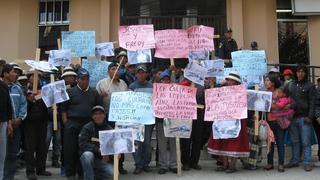Apurímac: Comuneros de Ccahuapirhua exigen celeridad a justicia apurimeña