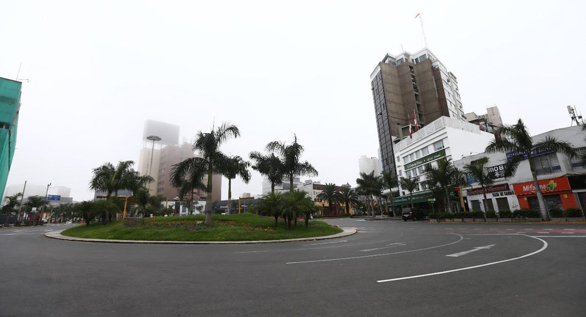 Recorrido por las calles de Lima en cuarentena total. (Foto: Jesus Saucedo)