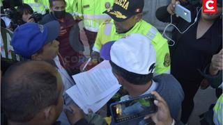 Huancayo: Policías y manifestantes firman acuerdo de paz