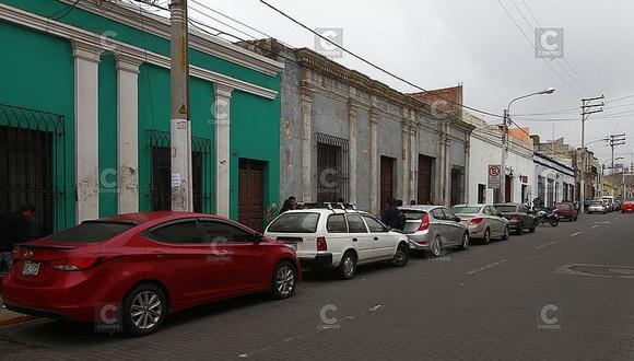 Beneficencia administrará 27 calles destinadas a parqueo en Arequipa