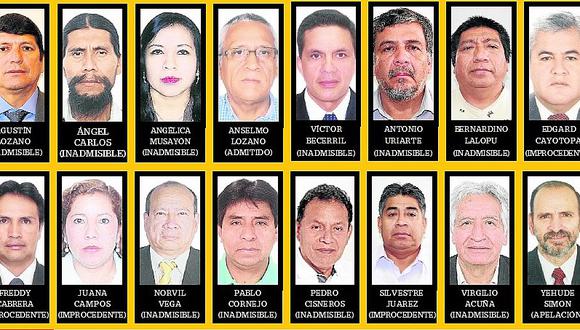 Solo uno de 16 candidatos al GRL figura como admitido 