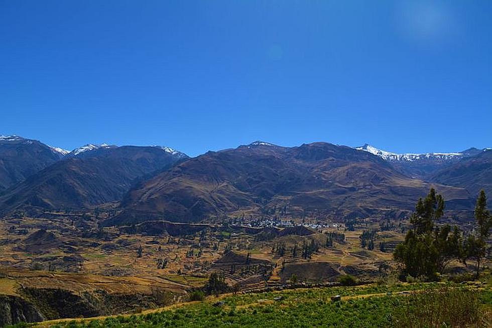 El Valle del Colca, entre el frío y la maravilla (FOTOS)