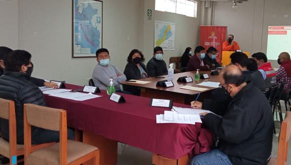 Grupo de trabajo se reúne para coordinar acciones de prevención en Tacna. (Foto: Difusión)