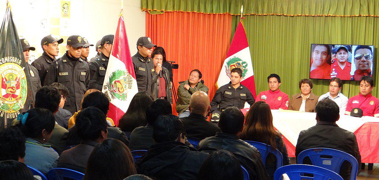 Compañía de bomberos de La Oroya llevará el nombre de bombero fallecido en incendio  (VIDEO)