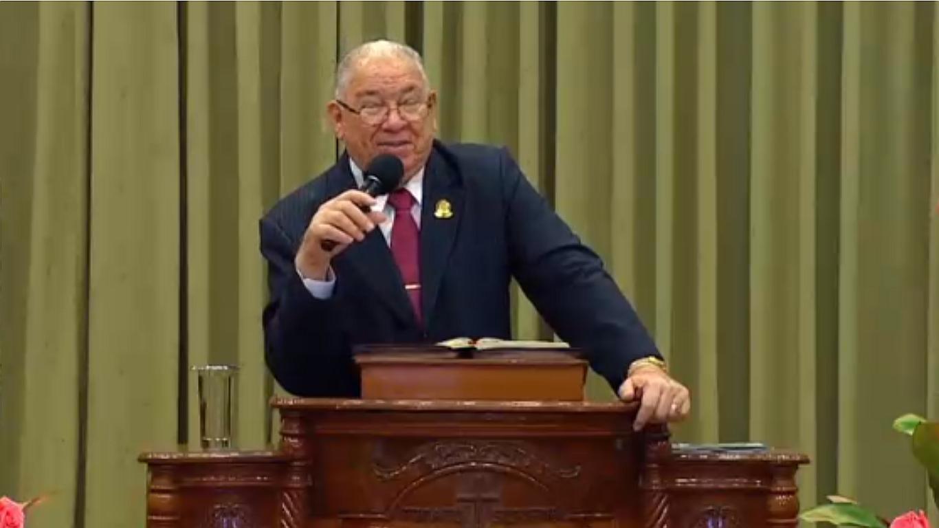 Pastor Rodolfo Gonzales Cruz, líder de la iglesia evangélica Movimiento Misionero Mundial.