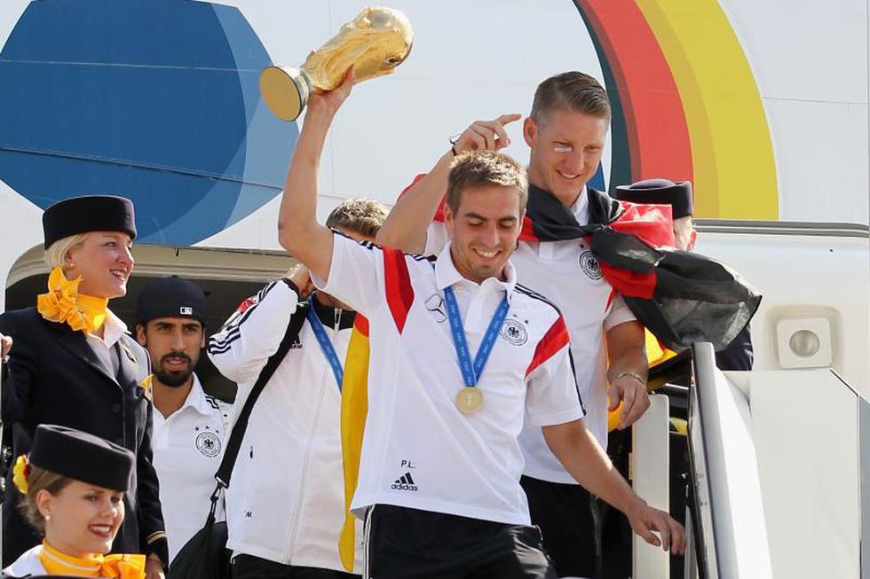 Brasil 2014: Así recibieron los hinchas alemanes a los campeones del mundo (FOTOS)