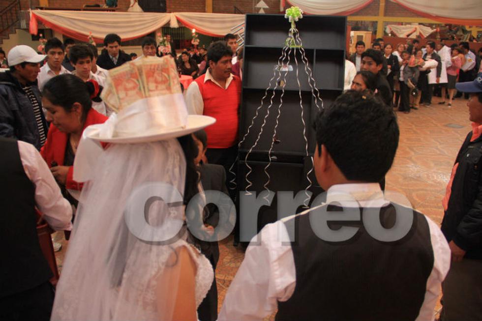 La palpa en las bodas típicas de Huancayo (FOTOS)