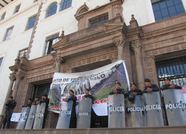 Cusco: Trabajadores judiciales reiniciarían huelga en enero