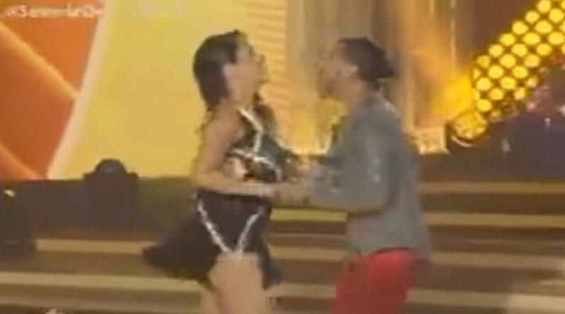 ​El Gran Show: Melissa Klug debutó en pista de baile al ritmo de Son Tentación (VIDEO)