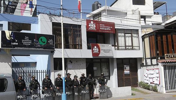 15 primeras listas que quedarían fuera de la contienda electoral en Arequipa