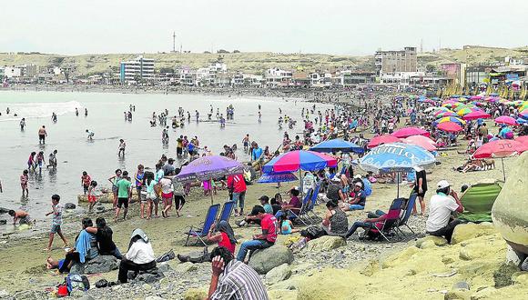 Las playas más concurridas en Trujillo son las más contaminadas, según Geresa 